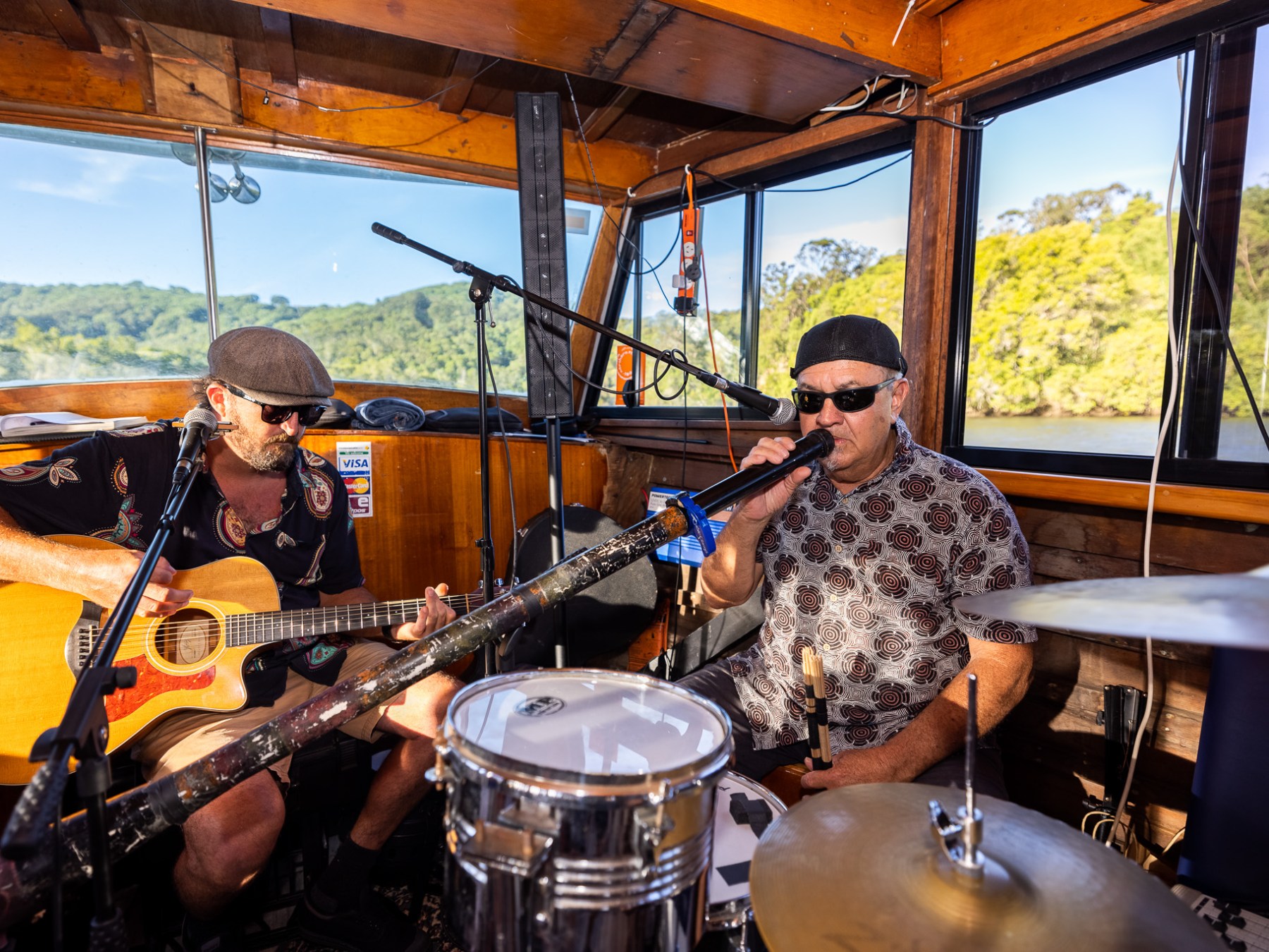 a man sitting at a table